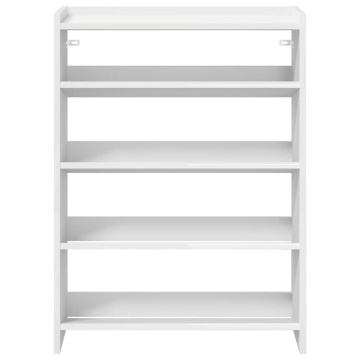 Pantofar, alb, 60x25x81 cm, lemn prelucrat - Img 4