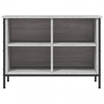 Pantofar, gri sonoma, 69x35x50 cm, lemn compozit - Img 4