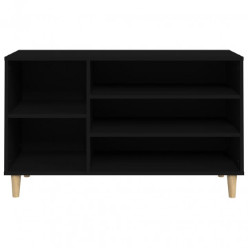 Pantofar, negru, 102x36x60 cm, lemn compozit - Img 8