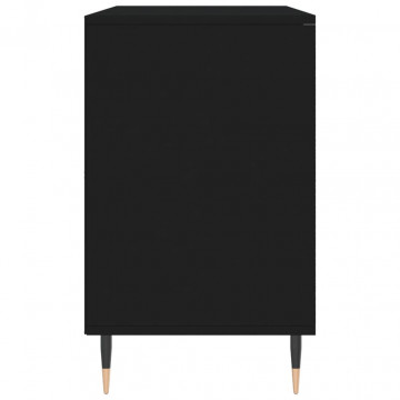 Pantofar, negru, 102x36x60 cm, lemn compozit - Img 8