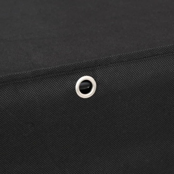 Pantofar, negru, 60x28x90 cm, material textil - Img 6