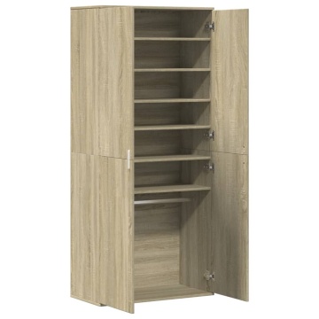 Pantofar, stejar Sonoma, 80 x 39 x 178 cm, PAL - Img 6