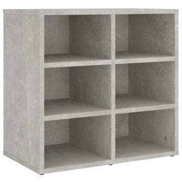 Pantofare, 2 buc., gri beton, 52,5x30x50 cm - Img 4
