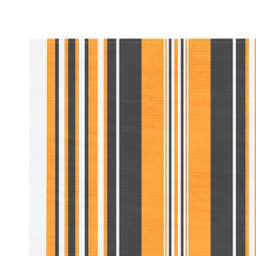 Pânză de rezervă copertină, dungi multicolore, 5x3 m - Img 4