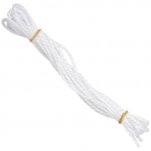 Pânză parasolar, alb, 3/4x2 m, HDPE, 160 g/m² - Img 6