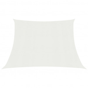 Pânză parasolar, alb, 3/4x3 m, HDPE, 160 g/m² - Img 1