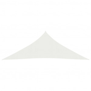 Pânză parasolar, alb, 4,5x4,5x4,5 m, HDPE, 160 g/m² - Img 3