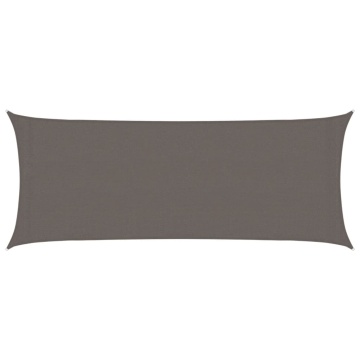 Pânză parasolar, antracit, 2x4,5 m, HDPE, 160 g/m² - Img 2