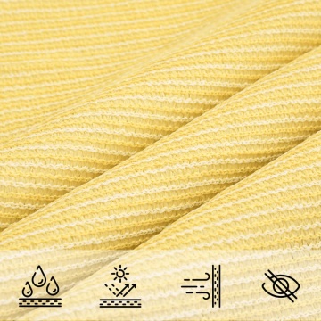 Pânză parasolar, bej, 3 x 5 m, HDPE, 160 g/m² - Img 8