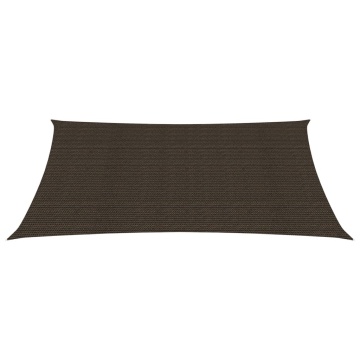 Pânză parasolar, maro, 2 x 3, m HDPE, 160 g/m² - Img 2