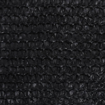 Pânză parasolar, negru, 3x6 m, HDPE, 160 g/m² - Img 6