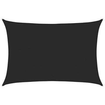 Pânză parasolar, negru, 5x6 m, HDPE, 160 g/m² - Img 2