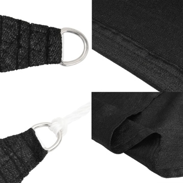 Pânză parasolar, negru, 5x6 m, HDPE, 160 g/m² - Img 5