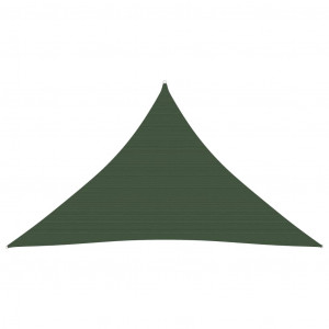 Pânză parasolar, verde închis, 5x5x6 m, 160 g/m², HDPE - Img 1