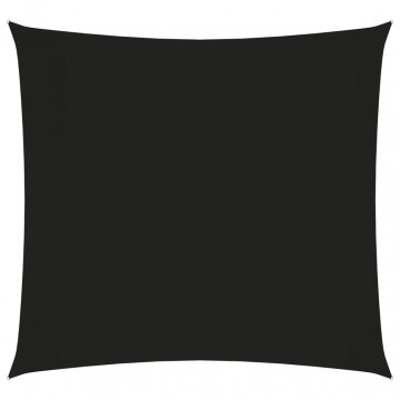 Parasolar, negru, 3,6x3,6 m, țesătură oxford, pătrat - Img 1