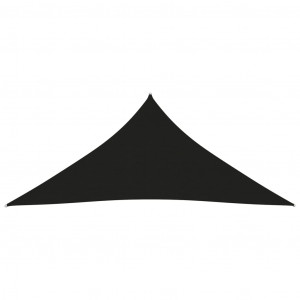 Parasolar, negru, 4x5x5 m, țesătură oxford, triunghiular - Img 3