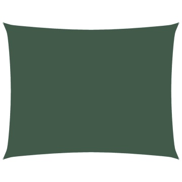 Parasolar, verde, 2,5x3,5 m, țesătură oxford, dreptunghiular - Img 2
