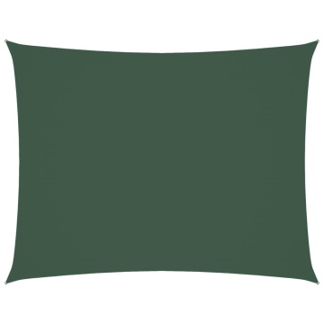 Parasolar verde închis 3,5x4,5m țesătură oxford dreptunghiular - Img 2