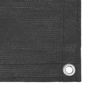 Paravan de balcon, antracit, 90x300 cm HDPE - Img 4