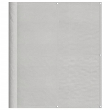 Paravan de balcon gri deschis 120x800 cm 100% poliester oxford - Img 2