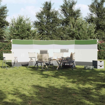 Paravan de camping verde 510x153 cm impermeabil - Img 3