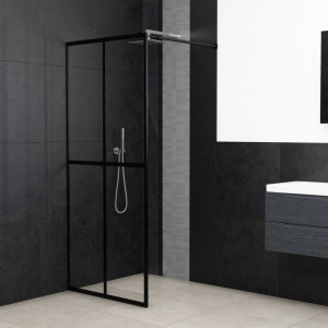 Paravan de duș walk-in, 90 x 195 cm, sticlă securizată - Img 1