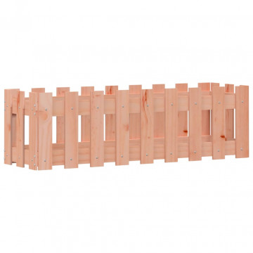 Pat înălțat grădină cu design gard 100x30x30 cm lemn douglas - Img 4
