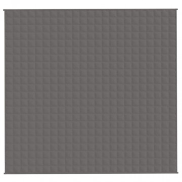 Pătură anti-stres, gri, 220x240 cm, 11 kg, material textil - Img 3