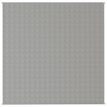 Pătură antistres, gri, 200x200 cm, 9 kg, material textil - Img 2