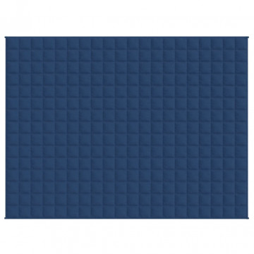 Pătură grea, albastru, 152x203 cm, 11 kg, textil - Img 3