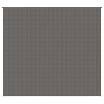 Pătură grea, gri, 200x230 cm, 9 kg, material textil - Img 3