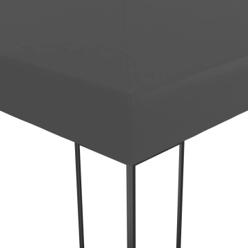 Pavilion cu șir de lumini LED, antracit, 3x4 m - Img 5