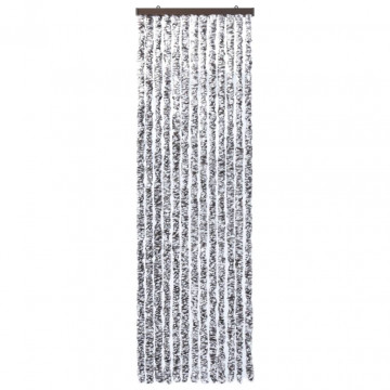 Perdea pentru insecte, maro și bej, 120x220 cm, Chenille - Img 2