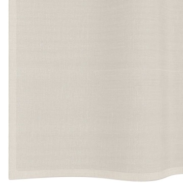 Perdele Voile cu Oelii 2 buc Crem 140x175 cm - Img 5