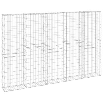 Perete gabion cu capace, 300 x 30 x 200 cm, oțel galvanizat - Img 2