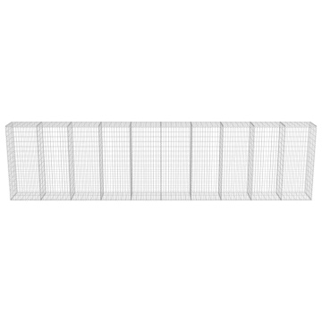 Perete gabion cu capace, 600 x 50 x 150 cm, oțel galvanizat - Img 4