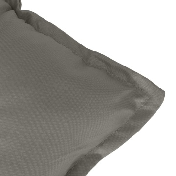 Pernă bancă de grădină 2buc melanj gri închis 100x50x7cm textil - Img 7