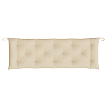 Pernă bancă de grădină, bej, 150x50x7 cm, material oxford - Img 4