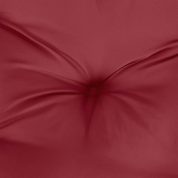 Pernă canapea din paleți, roșu vin, 70 x 70 x 10 cm - Img 6
