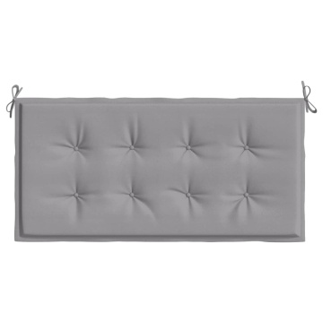 Pernă de bancă de grădină, gri, 100x50x3 cm, textil oxford - Img 4