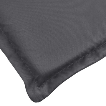 Pernă de șezlong, antracit, 180x58x3 cm, textil oxford - Img 6