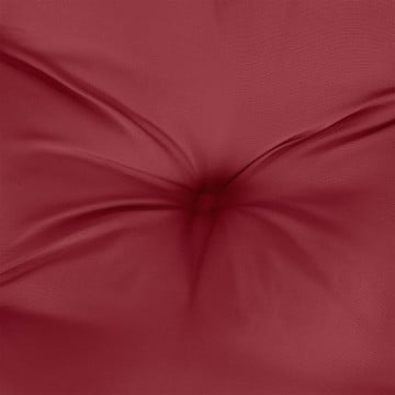 Pernă pentru canapea din paleți, roșu vin, 50 x 40 x 10 cm - Img 6