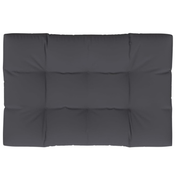 Pernă pentru paleți, antracit, 120x80x12 cm, textil - Img 5