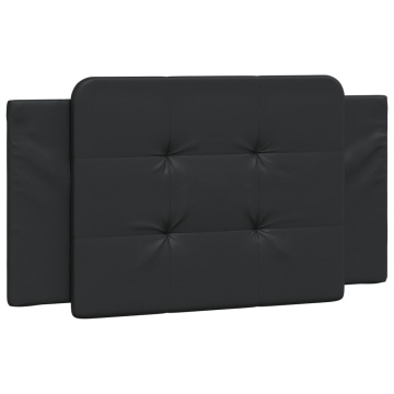 Pernă pentru tăblie pat, negru, 100 cm, piele artificială - Img 2