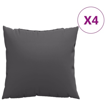 Perne de canapea, 4 buc., antracit, 50x50 cm, textil - Img 2