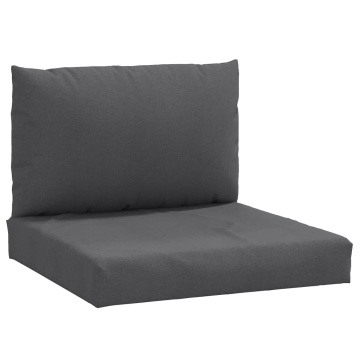 Perne de paleți, 2 buc., melanj antracit, material textil - Img 2