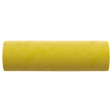 Perne decorative, 2 buc., galben, Ø15x50 cm, catifea - Img 4