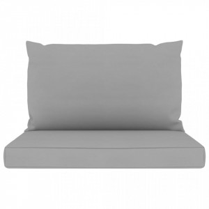 Perne pentru canapea din paleți, 2 buc., gri, material textil - Img 3