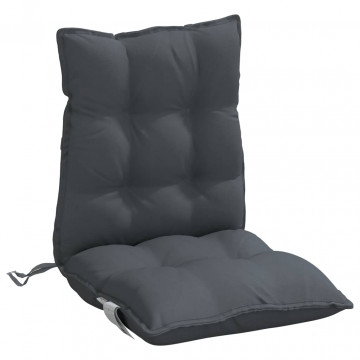 Perne scaun cu spătar mic, 6 buc., antracit, textil oxford - Img 4
