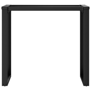 Picioare Măsuță de cafea O-Frame 80x40x73 cm Fontă - Img 4